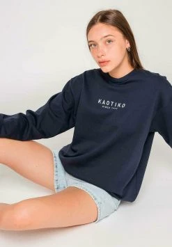 Kaotiko - Damen ABBY - Sweatshirt - Marino -Kaotiko || Fire & Glory Populaire Magasin d8e93c6166f4462288eb291e1102a0ad