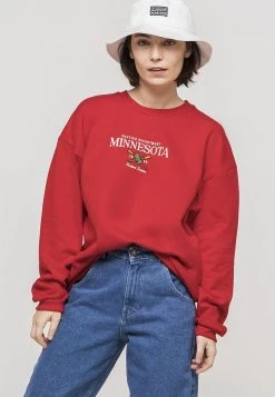 Kaotiko LARA SWEATSHIRT - Sweatshirt - Rot - Unisex