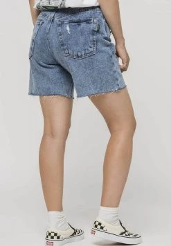 Kaotiko - Unisex Jeans Shorts - Blau -Kaotiko || Fire & Glory Populaire Magasin e8abb75f2525463d8fb45d63d3feff32