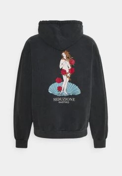 Kaotiko UNISEX SUD CAP VENUS - Kapuzenpullover - Black Acid Wash -Kaotiko || Fire & Glory Populaire Magasin ea969603bbd6492db33c81dbd4837348