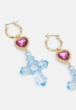 Fire & Glory - Damen EARRINGS - Ohrringe - Gold-coloured/multi -Kaotiko || Fire & Glory Populaire Magasin eebcede9efdd46049121ff7546c5cb34