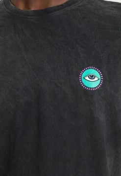 Kaotiko WASHED PARROT - T-Shirt Print - Black - Unisex -Kaotiko || Fire & Glory Populaire Magasin f0145d472e4245e5a78a9c2f75b6e517