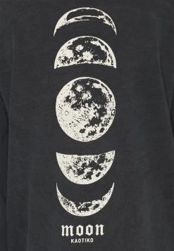 Kaotiko CREW TIE DYE MOON UNISEX - Sweatshirt - Black Acid Wash -Kaotiko || Fire & Glory Populaire Magasin f1f05ab768cb4da18cf2ac07090ce257