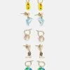 Fire & Glory - Damen BULINA EARRINGS 5 PACK - Ohrringe - Gold-coloured -Kaotiko || Fire & Glory Populaire Magasin f2dd8b9e88ba4ce18ba7f56fce8ef8f0