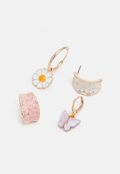 Fire & Glory - Damen FGMAGATINA EARRINGS 4 PACK - Ohrringe - Gold-coloured -Kaotiko || Fire & Glory Populaire Magasin f6faf4b8d9114cdca1180e68d1645e5e