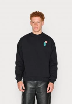 Kaotiko CREW MINIMAL UNISEX - Sweatshirt - Black -Kaotiko || Fire & Glory Populaire Magasin fc440226e9c94cac9d104988e60d6168