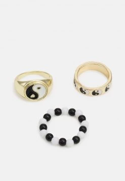 Fire & Glory - Damen INIES 6 PACK - Ring - Gold-coloured -Kaotiko || Fire & Glory Populaire Magasin fd380f4784d749f69d2bc1cca405dbb2